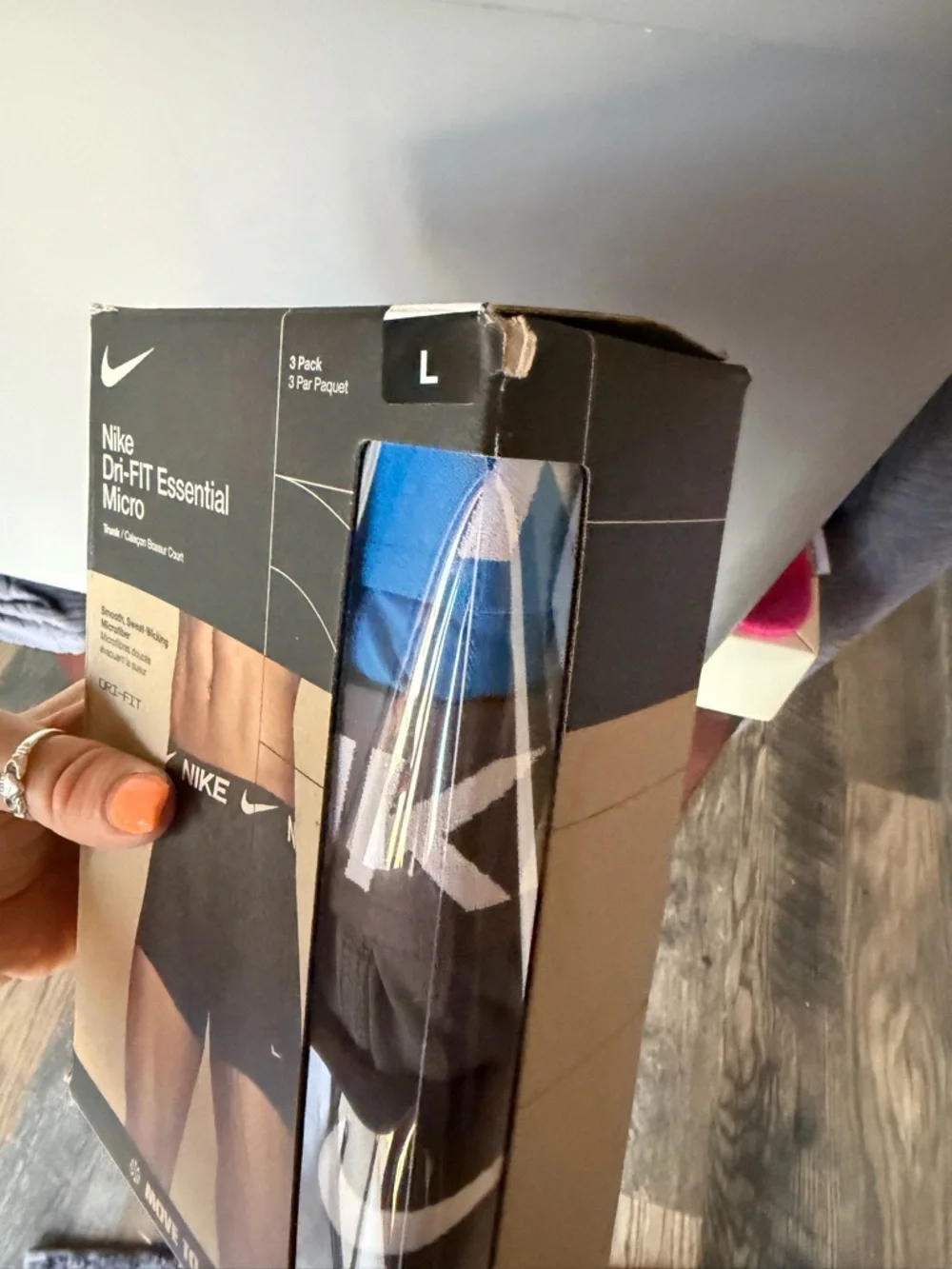 Nike Men's Boxer Briefs – Multicolored Waistband NWT (In Box)  in Box